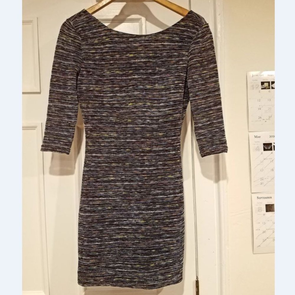Bodycon Multi-Colored Dress